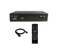 DVB T2 HEVC 265 Digital TV Tuner DVB-T2 H.265 1080P Top Box EU Plug