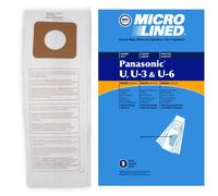 DVC Micro-Lined Paper Replacement Bags For Panasonic Style U U-3 and