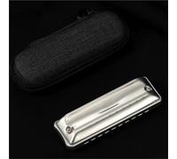 DVCSDE Armonica Diatonica Arpa Professionale Instrumentos Musicales Armonica 10 Fori Blues Strumenti Musicali al Comb(Blues-C)