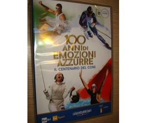DVD 100 ANNI DI EMOZIONI AZZURRE MENNEA TOMBA PELLEGRINI IL CENTENARIO DEL CONI