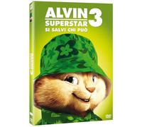 Dvd ALVIN SUPERSTAR 3 - SI SALVI CHI PUO' nuovo sigillato animazione 2011