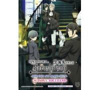 DVD Anime Black Butler Stagione 5: Amerald Witch Arc (1-13 End) Inglese Tutte...