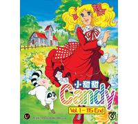 DVD Anime Candy Candy serie completa (1-115 fine) sottotitolo inglese mandarino