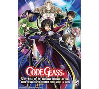 DVD Anime Code Geass R1+R2+Dakkan (1-62 End) +Akito Exiled +4 Movies English
