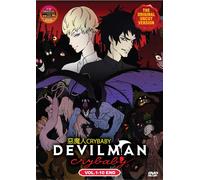 DVD anime Devilman Crybaby serie completa (1-10 fine) doppiato in inglese UnCut