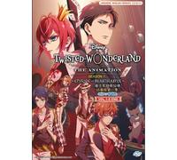 DVD Anime Disney Twisted Wonderland Stagione 1: Heartslabyul (1-8 End) Dub in...