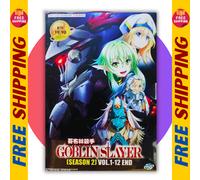 DVD ANIME ~ DOPPIATO IN INGLESE ~ Goblin Slayer stagione 2 (1-12 fine) tutte ...