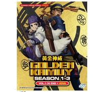 DVD Anime Golden Kamuy Stagione 1-3 Serie Completa (1-36 End + 4 OVA) Dub Ing...