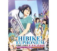 DVD Anime Hibike Euphonium Serie TV Completa Stagione 1+2 + 3 Film SUB Inglese