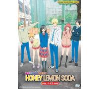 DVD Anime Honey Lemon Soda serie completa (1-12 estremità) Dub inglese, tutte...
