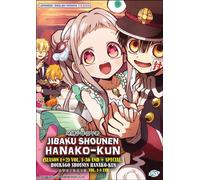 DVD Anime Jibaku Shounen Hanako-Kun Stagione 1+2 (1-36 Fine) + Speciale...
