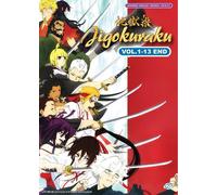DVD Anime Jigokuraku (Hell's Paradise) Serie Completa (1-13 End) Dub inglese