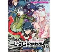 DVD Anime LOG Horizon Serie Completa Stagione 1+2+3 (1-62 Fine) +Speciale (In...