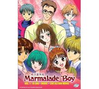 DVD Anime Marmalade Boy serie completa (fine 1-76) + sottotitolo film inglese