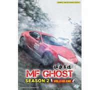 DVD Anime MF Ghost Season 2 (1-12 End) inglese DUB, tutte le regioni