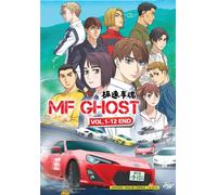 DVD Anime MF Ghost Serie TV Completa (1-12 End) Dub inglese, tutte le regioni