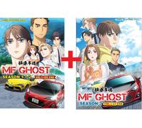 DVD Anime MF Ghost Stagione 1+2+3 (1-37 End) Dub inglese, tutte le regioni