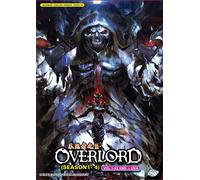 DVD Anime OVERLORD Stagione 1-4 Serie TV Completa (1-52 + OVA) Dub Inglese