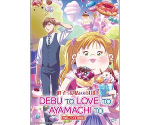 DVD Anime Plus-Sized Misadventures In Love (1-12 estremità) sottotitolo ingl...