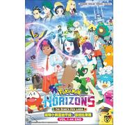 DVD Anime Pokemon Horizons Search For Laqua (1-44 End) Dub inglese, All Region