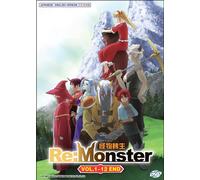 DVD Anime RE: Monster Complete TV Series (1-12 End) Dub inglese, tutte le reg...