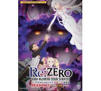 DVD anime Re: Zero Starting Life in Another World stagione 3 (1-16)