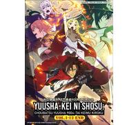 DVD Anime Sentenced To Be A Hero, Prison 9004 (1-12 End) English Dub, All Region