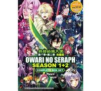 DVD Anime Seraph Of The End: Vampire Reign Stagione 1+2 Serie (1-24) Inglese SUB