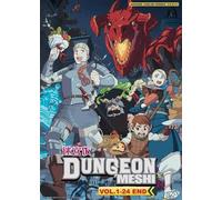 DVD anime serie completa Delicious In Dungeon (Dungeon Meshi) [Dub inglese]