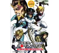 DVD Anime Terra Formars Stagione Completa 1+2 (1-26 Fine)+2 OV Film Inglese DUB