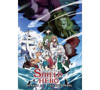 DVD Anime The Rising Of Shield Hero Stagione 1-4 (1-62 End) Inglese Dub All R...