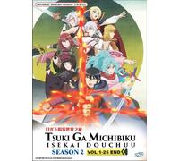 DVD Anime Tsukimichi - Moonlit Fantasy Stagione 2 (1-25 End) Dub inglese, tut...