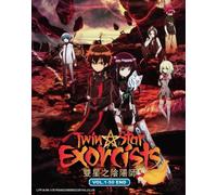 DVD anime Twin Star Exorcists Sousei No Onmyouji completo (Ep.1-50)