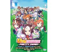 DVD Anime Uma Musume: Pretty Derby stagione 1-3 + film Cenerentola Gray (fine...
