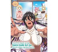 DVD Anime Uncut Yandere Dark Elf: She Chased Me... (1-12 End) Sottotitolo ing...
