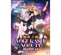 DVD Anime Yofukashi No Uta (Call Of The Night) Stagione 1+2 (1-25 End) Dub in...