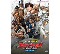 DVD BAKI-DOU: THE INVINCIBLE SAMURAI VOL.1-25 END inglese doppiato tutte le r...