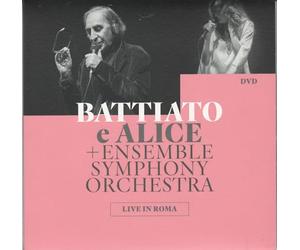 Dvd BATTIATO e ALICE con Ensemble Symphony Orchestra Live in Roma, DVD Musicale, Concerto dal Vivo