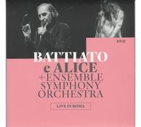 Dvd BATTIATO e ALICE + ENSEMBLE SYMPHONY ORCHESTRA LIVE IN ROMA come nuovo digip