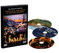 DVD Box Set - Camini Acquari e Paesaggi Naturali - 3 DVD con Acquario Camino e Natura Paesaggi Scene