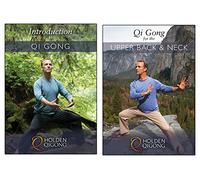 DVD Bundle: Lee Holden Introduction to Qi Gong for Beginners/ Qi Gong for Upper Back & Neck Pain Relief (YMAA) **NEW HD 2018**