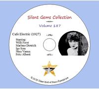 DVD "Café Elettrico" (1927) Con Marlene Dietrich, Dramma Classico Muto