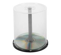 DVD Cake Box (100 discs) - Empty /DVD Storage Drum With Transparent Cover
