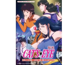 DVD CAT'S EYE Vol.1-12 END+LUPIN THE 3RD VS CAT'S EYE inglese doppiato tutte ...