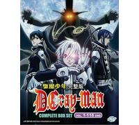 DVD D.Gray-Man Completo Box Set Vol. 1-116END inglese doppiato tutte le regio...