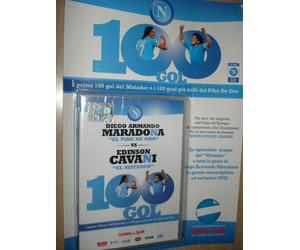 DVD DIEGO ARMANDO MARADONA VS EDISON CAVANI EL MATADOR 100 GOL NAPOLI