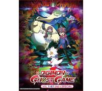 DVD DIGIMON GHOST GAME VOL.1-67 END+SPECIALE Sottotitolo Inglese Tutte le Reg...
