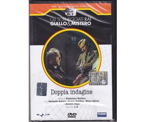 Dvd DOPPIA INDAGINE con Gerardo Amato Sceneggiati Rai serie completa nuovo 1978