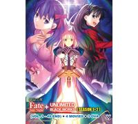 DVD FATE/STAY NIGHT+UNLIMITED BLADE WORKS Stagione 1+2 Vol.1-49 FINE+4 Film+3...