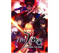 DVD Fate Zero Episode 1-25 FINE inglese doppiato per tutte le regioni...